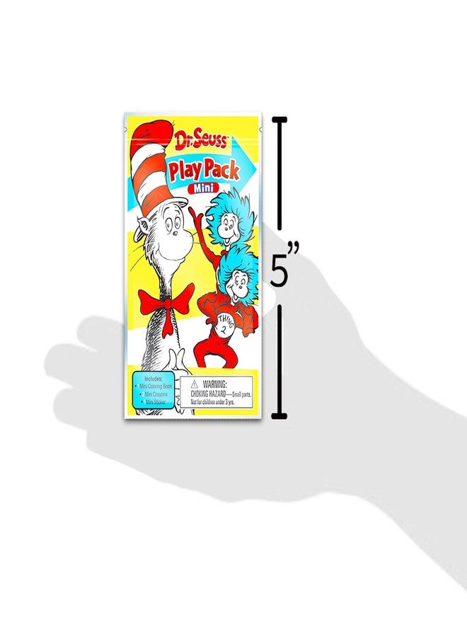 Dr. Seuss Birthday Party Favors for Kids - Bundle of 24 Dr. Seuss Activity Packs for with Mini Coloring Book Stickers | Cat in the Hat Party Supplies - Image 3